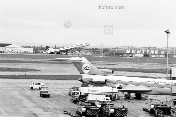 Concorde, Heathrow Airport 1979